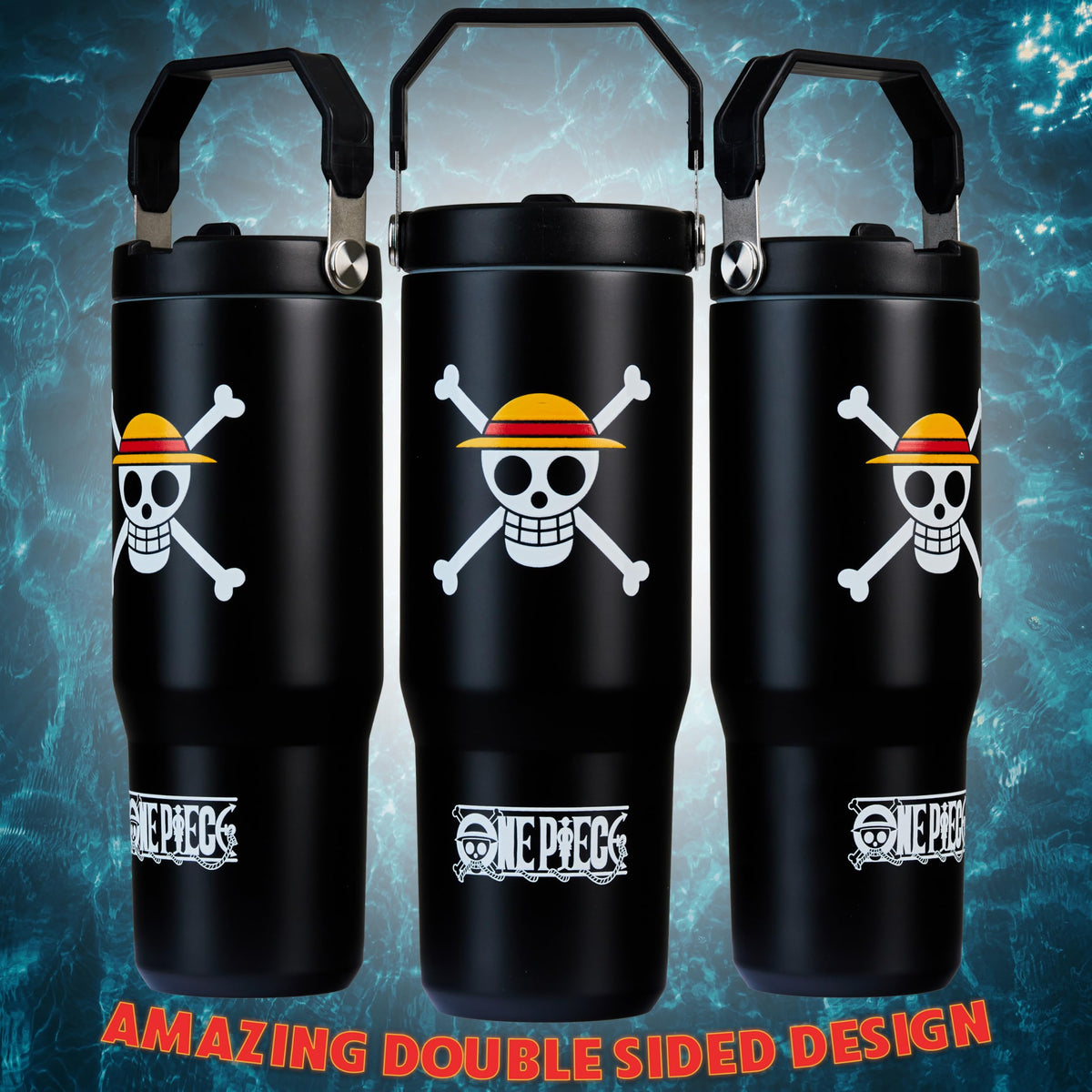 Get Trend One Piece tumbler ideal for school and sports activities.