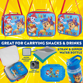Get Trend Paw Patrol insulated lunch bag blue preserves freshness during longer school days.