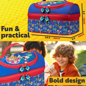 Get Trend Sonic lunch bag durable polyester exterior for daily use and easy cleaning.