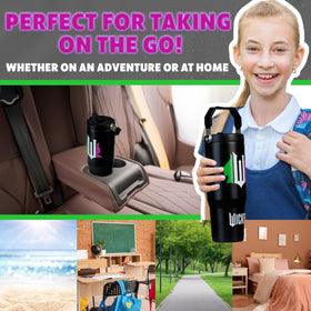 Get Trend Wicked tumbler leak-resistant lid keeps drinks secure during commutes.