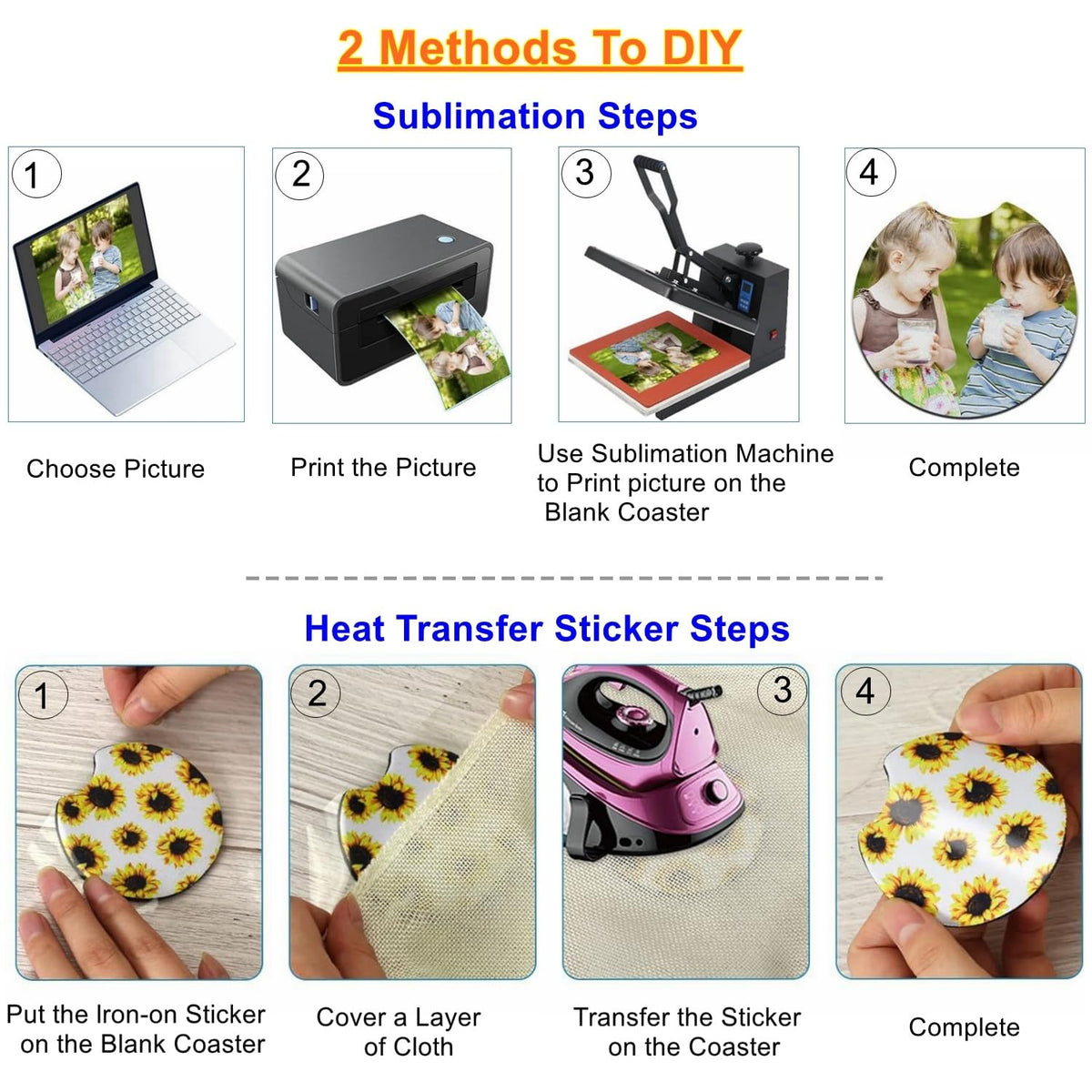GetALift versatile coasters fit car kitchen cafe or home use