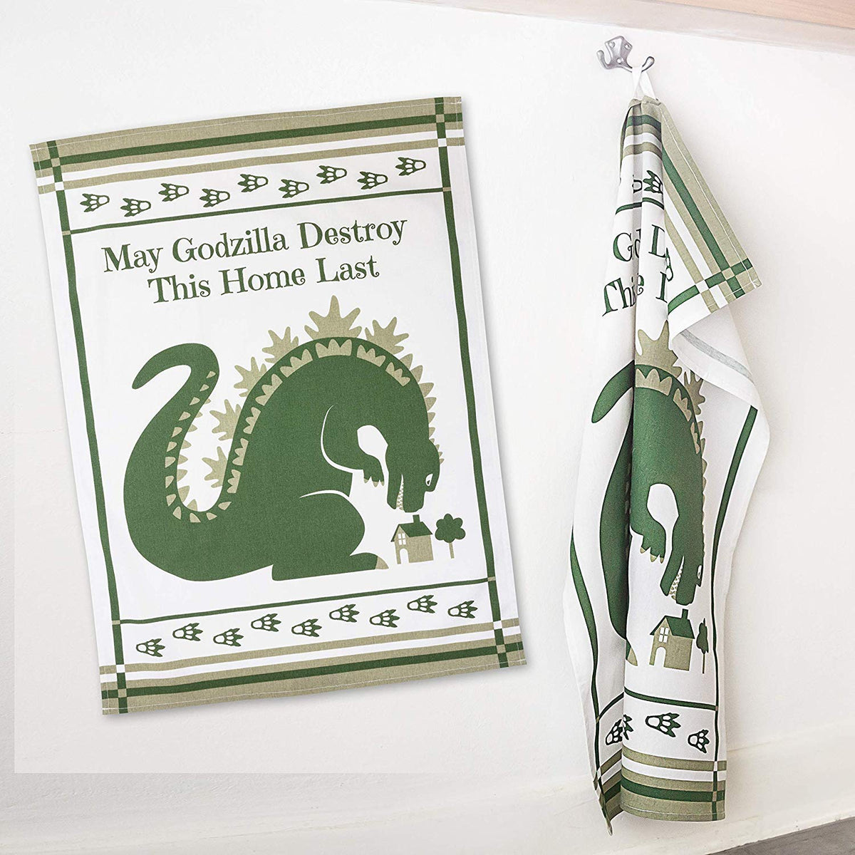 GetDigital dish towel enhances geeky kitchen decor and everyday use