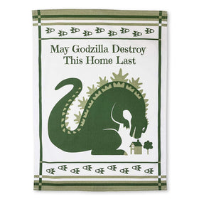 GetDigital dish towel with May Godzilla design, ideal for monster fans and kitchen tasks