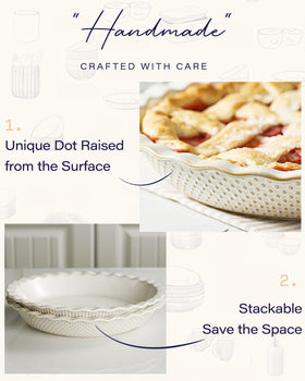 getstar ceramic pan withstands high temps without cracking.