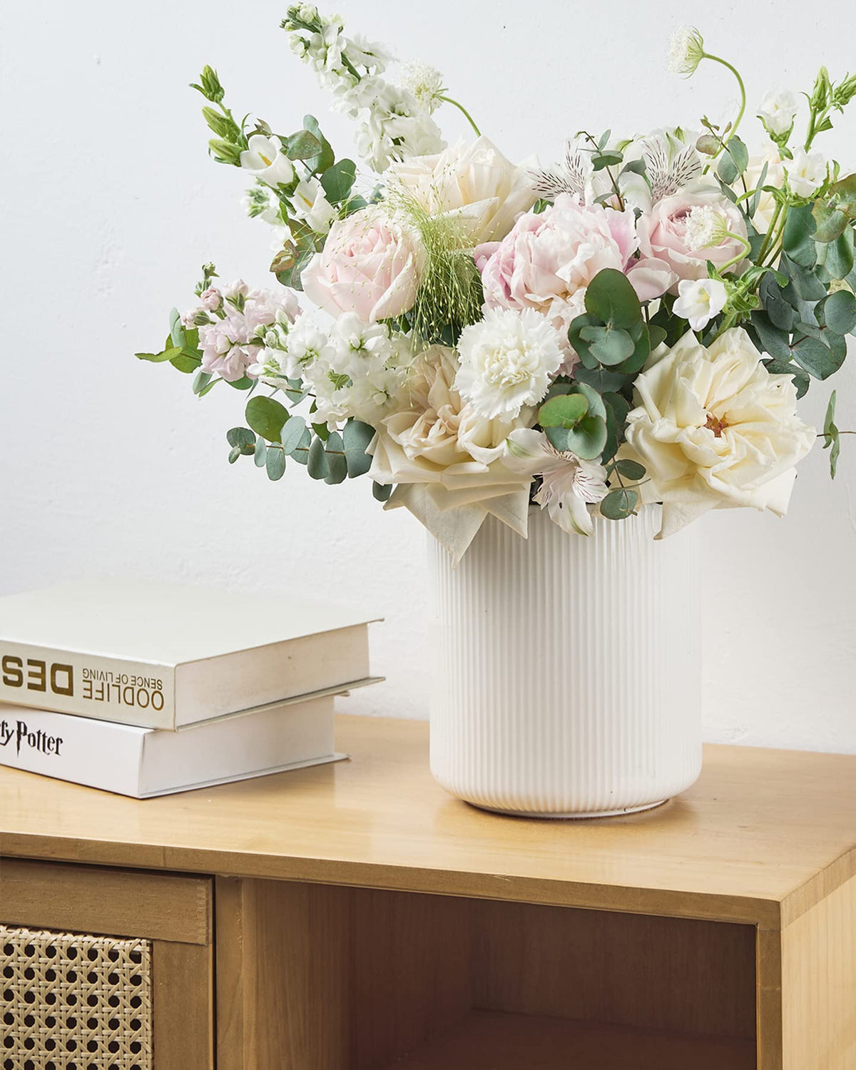 Getstar countertop decor in farmhouse style decorating a kitchen space