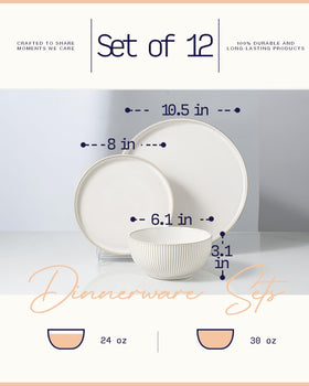 Getstar embossed patterns in earthy tones add vintage table charm