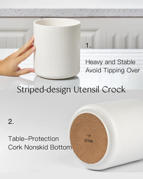 Close-up of Getstar ceramic base detail emphasizing durability and glaze