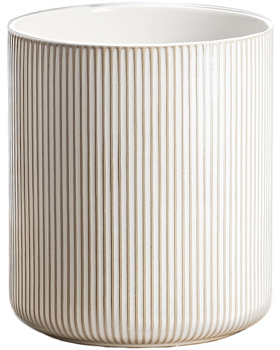 Getstar large ceramic utensil holder front view for easy counter access