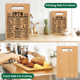 GevGuxLuo bamboo cutting board grain close-up, highlighting natural warmth and durability.