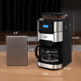 Gevi reusable filter reduces waste while delivering consistent flavor.