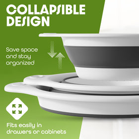 Gevoli draining tray keeps the counter tidy while draining hot water.