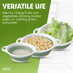 Gevoli set includes two sizes and tray for versatile kitchen tasks