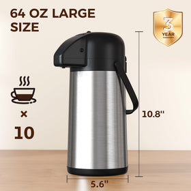 Gezoss large-capacity beverage urn ideal for parties, offices, and gatherings.