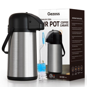 Gezoss versatile hot and cold beverage vessel for tea, coffee, or cocoa.