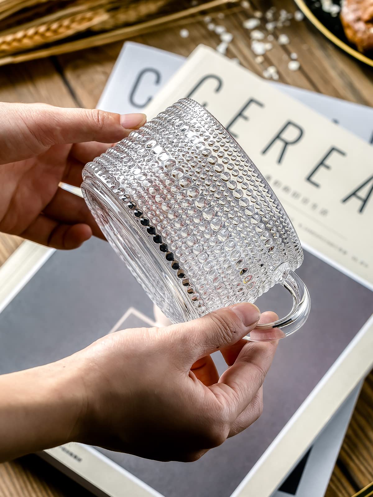 Gezzeny durable lead-free glass emphasizes sturdy construction