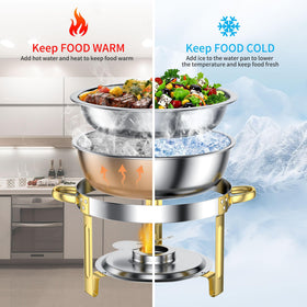 Stainless steel surface resists corrosion and cleans quickly after service