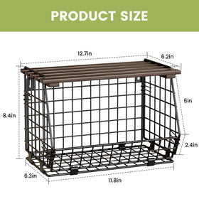 GGIU multi-purpose-storage-baskets fit pantry, office, or bathroom
