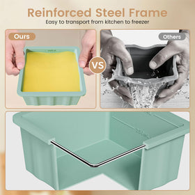 GGOW freezer tray with measurement lines helps you portion accurately.
