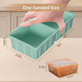 GGOW freezer tray with steel reinforced edges provides stable freezer use.