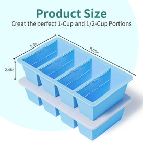 GGOW multi use freezer tray handles soups, sauces, and leftovers with ease.