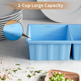GGOW multipurpose tray freezes soups, sauces, and leftovers.