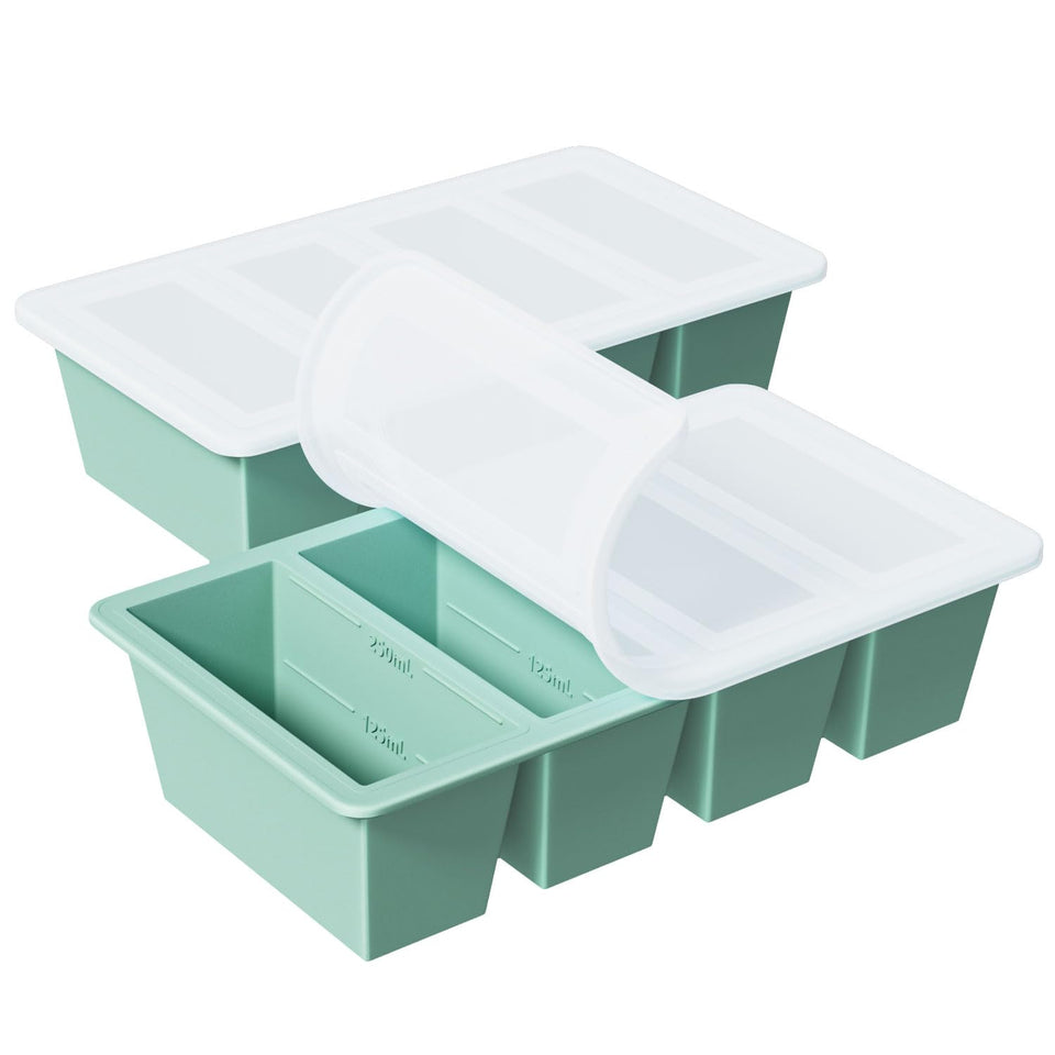 GGOW silicone freezer tray 125ml portion for precise soup storage