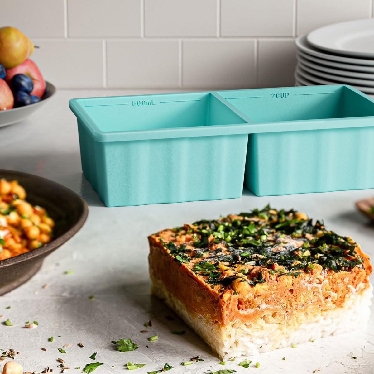 GGOW cubes release easily from silicone tray