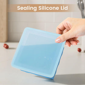 Tray features a reinforced stainless steel frame for stability during transfer.
