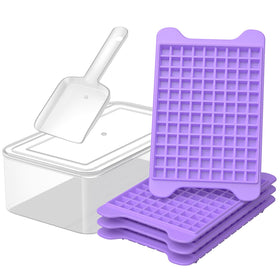 GGUW nugget ice tray with bin showing easy release for quick ice