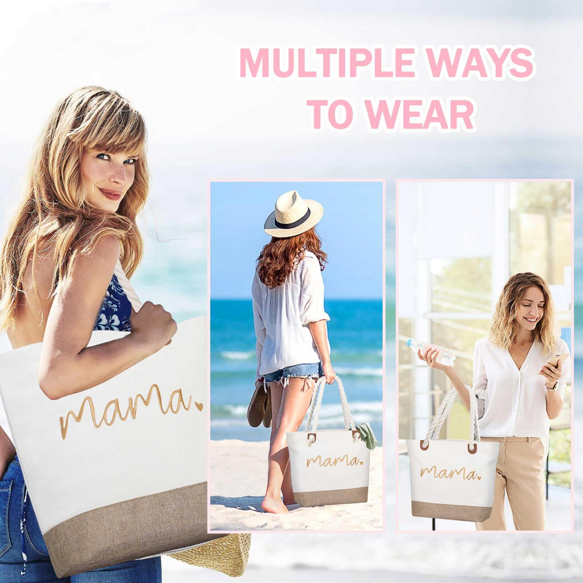 GhvyenntteS Mama Bag offers large capacity for mom essentials