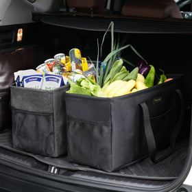 GhvyenntteS tote with metal wire frame keeps top open for quick access