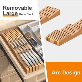 GHWIE in-drawer system simplifies prep with quick knife retrieval