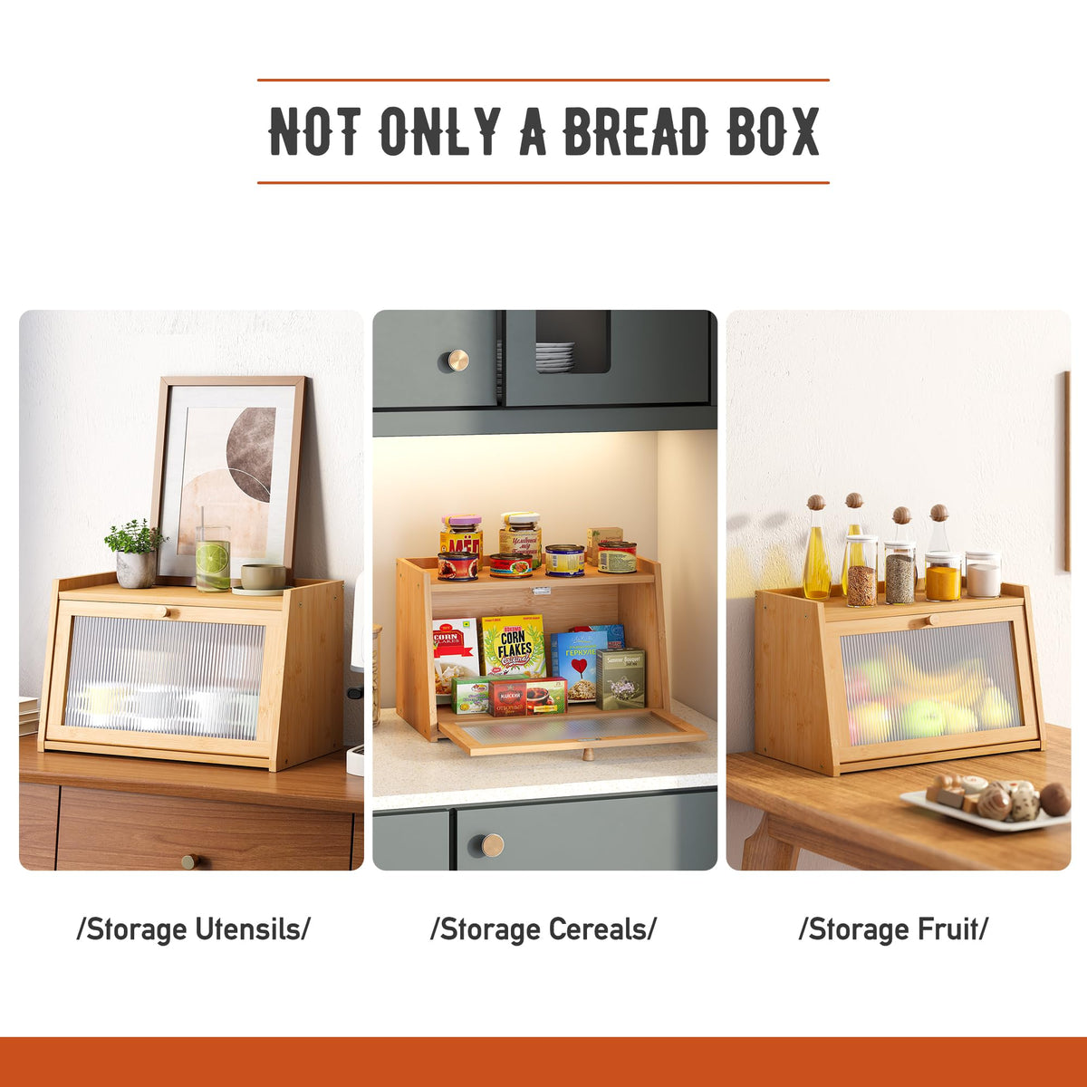 GHWIE sturdy wooden construction ensures long-lasting performance in a busy kitchen.