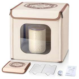 GIYUDOT folding dough proofing box front view for precise fermentation monitoring