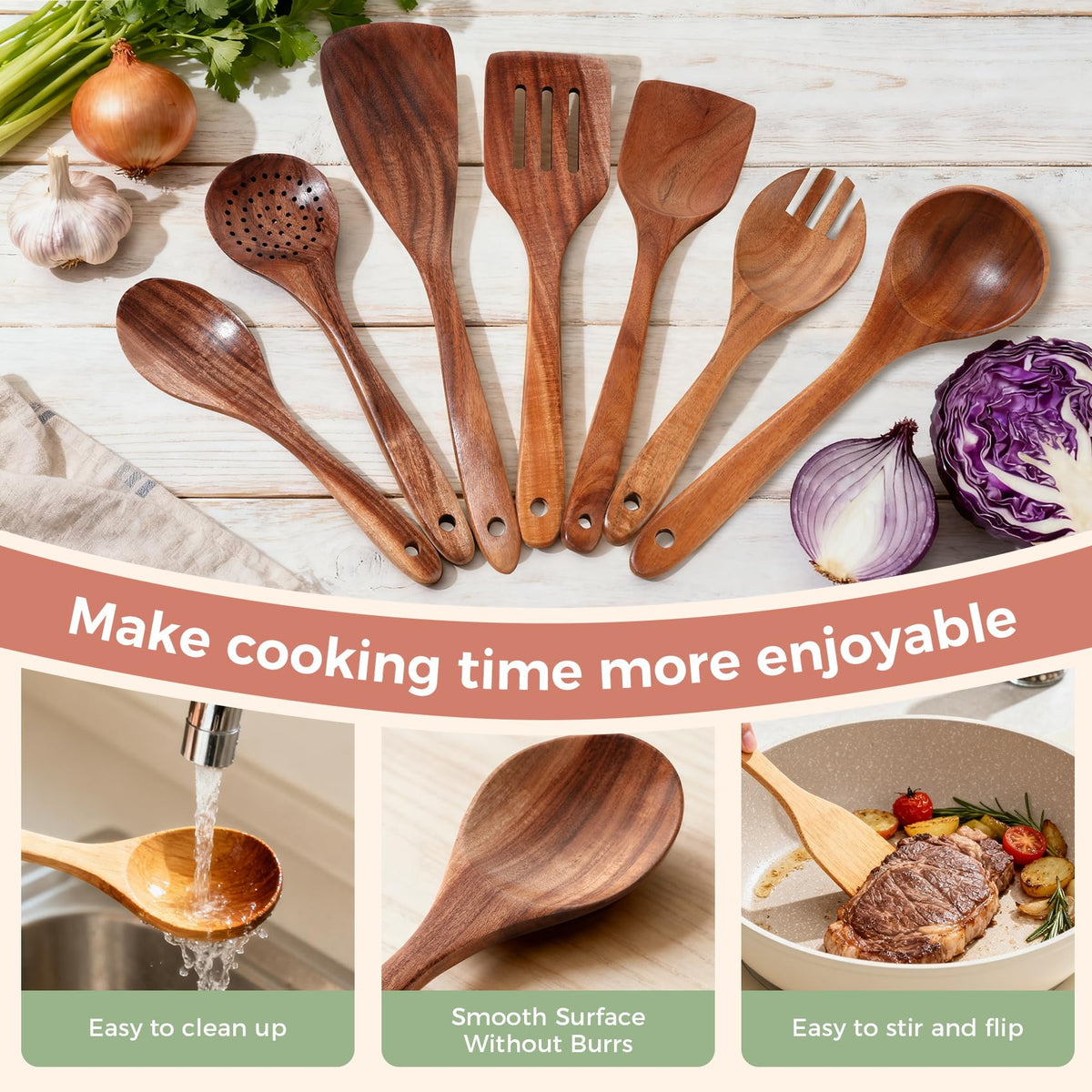 GianAbor durable water-resistant teak wood construction withstands daily use