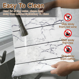 GianAbor easy-clean surface; wipe or rinse to remove marks.