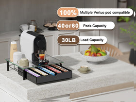 Gianotter crystal glass Vertuo pod drawer makes a thoughtful coffee gift