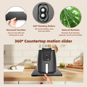 GIASSVIO appliance slider compatible with Breville, Keurig, and Ninja.