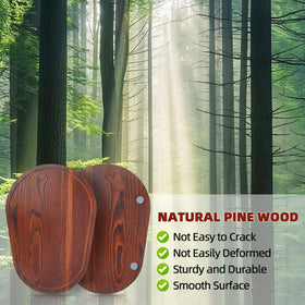 GIASSVIO bamboo construction provides durable, eco-friendly kitchen accessory.