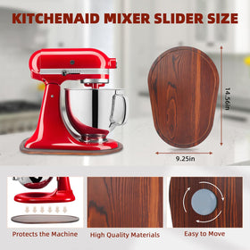 GIASSVIO counter-friendly design keeps the mixer within reach.