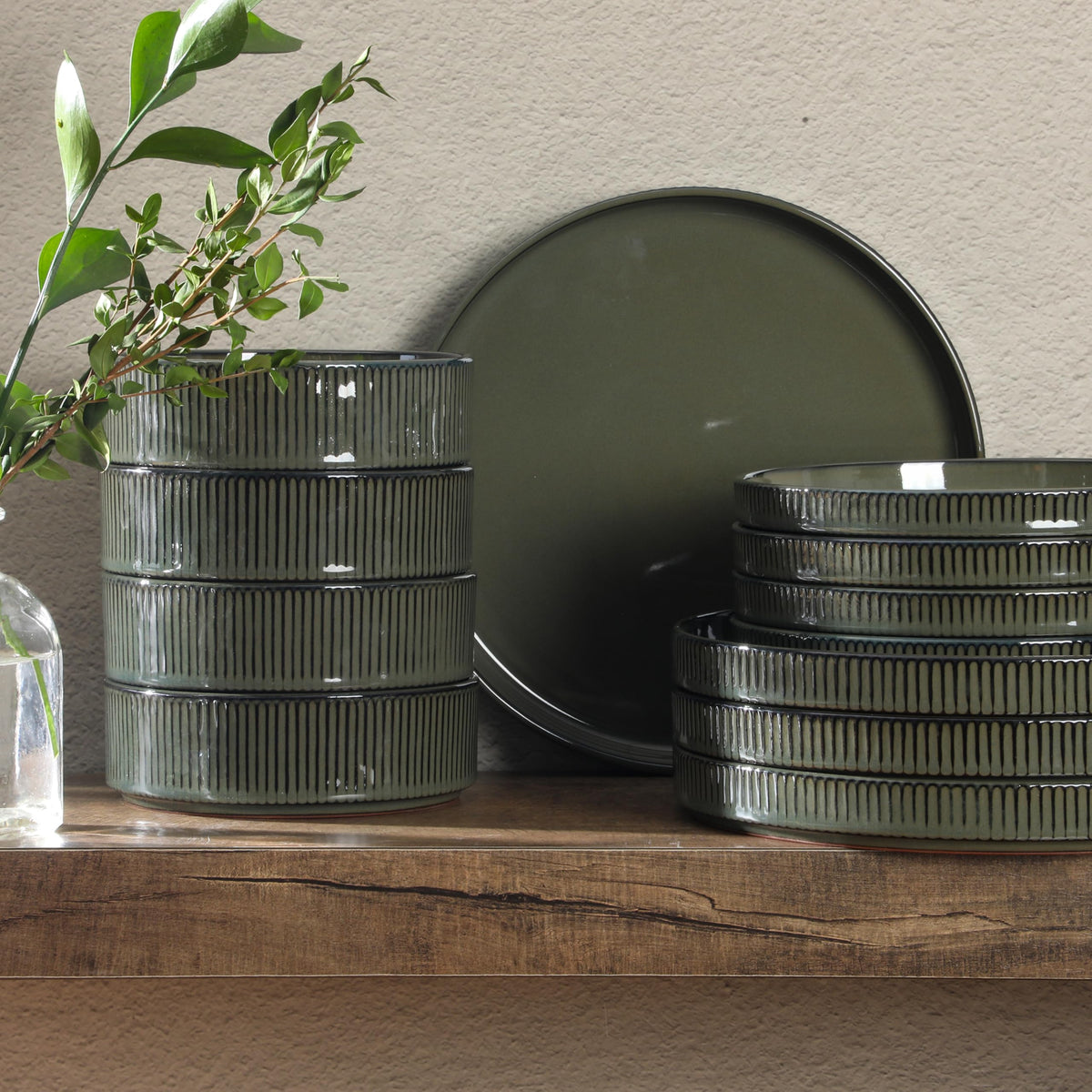 Gibson Elite Townscape stackable design saves space in compact kitchens