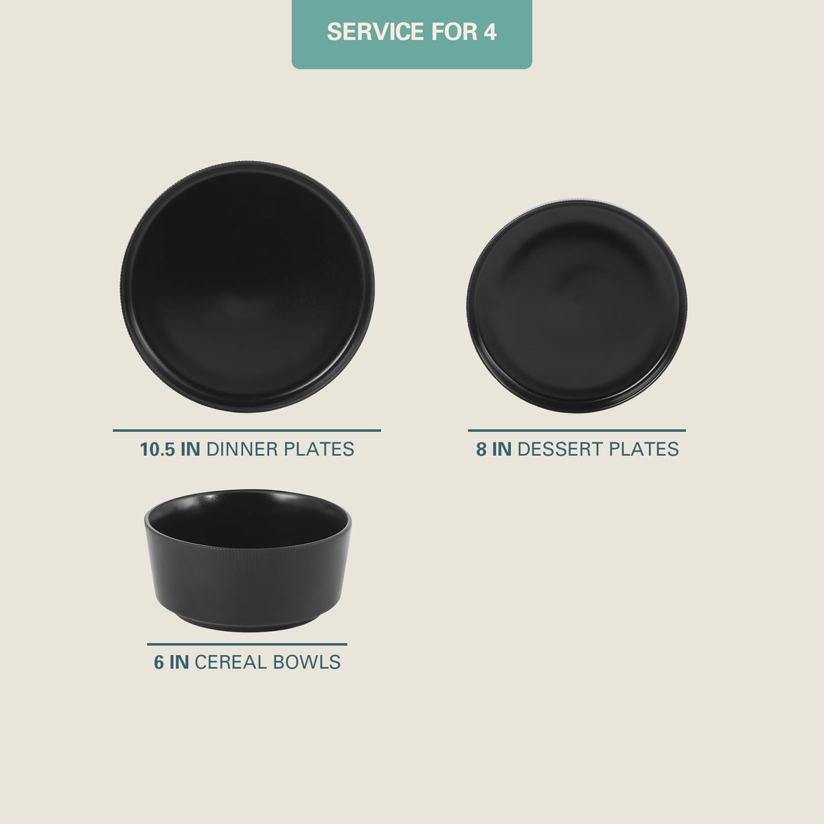 Gibson Home Dempsey Road cereal bowl six inch pairs durability with everyday versatility