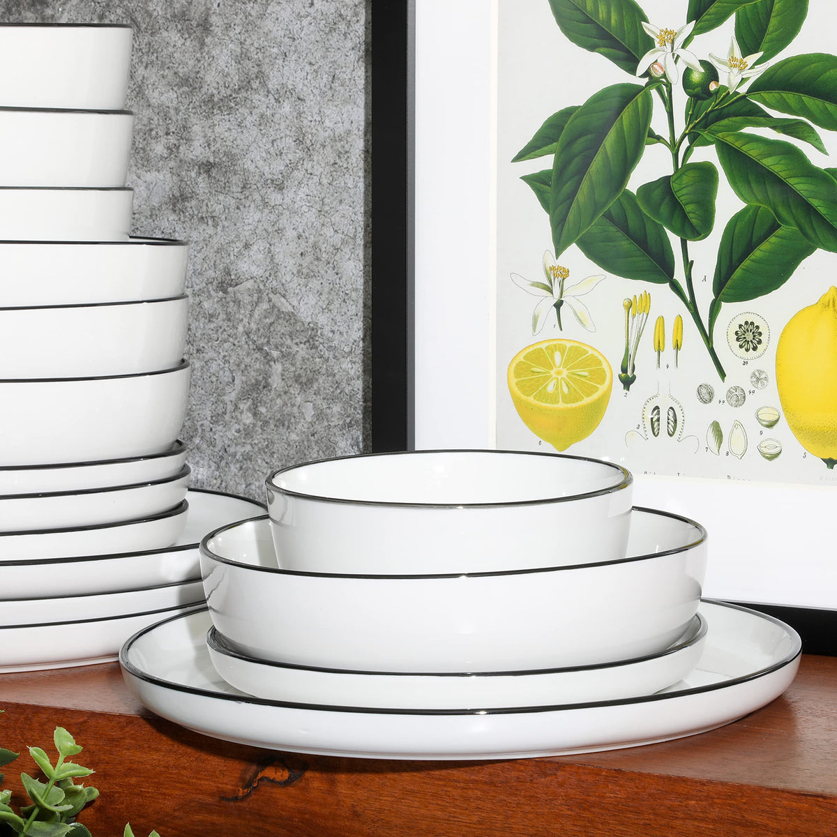 Gibson Home Oslo embossed floral pattern adds subtle elegance