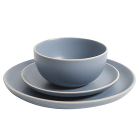 Gibson Home Rockaway bowl blue suitable for soups, salads, and family meals