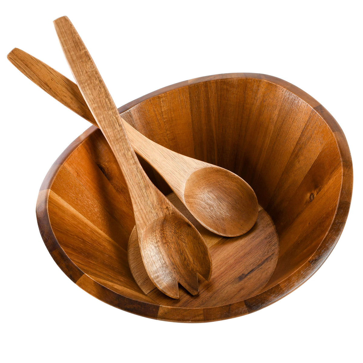 Natural finish of the Sherwood set complements casual and formal dining.