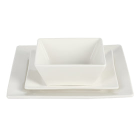 Gibson Home Zen Buffet showing microwave and dishwasher safe porcelain