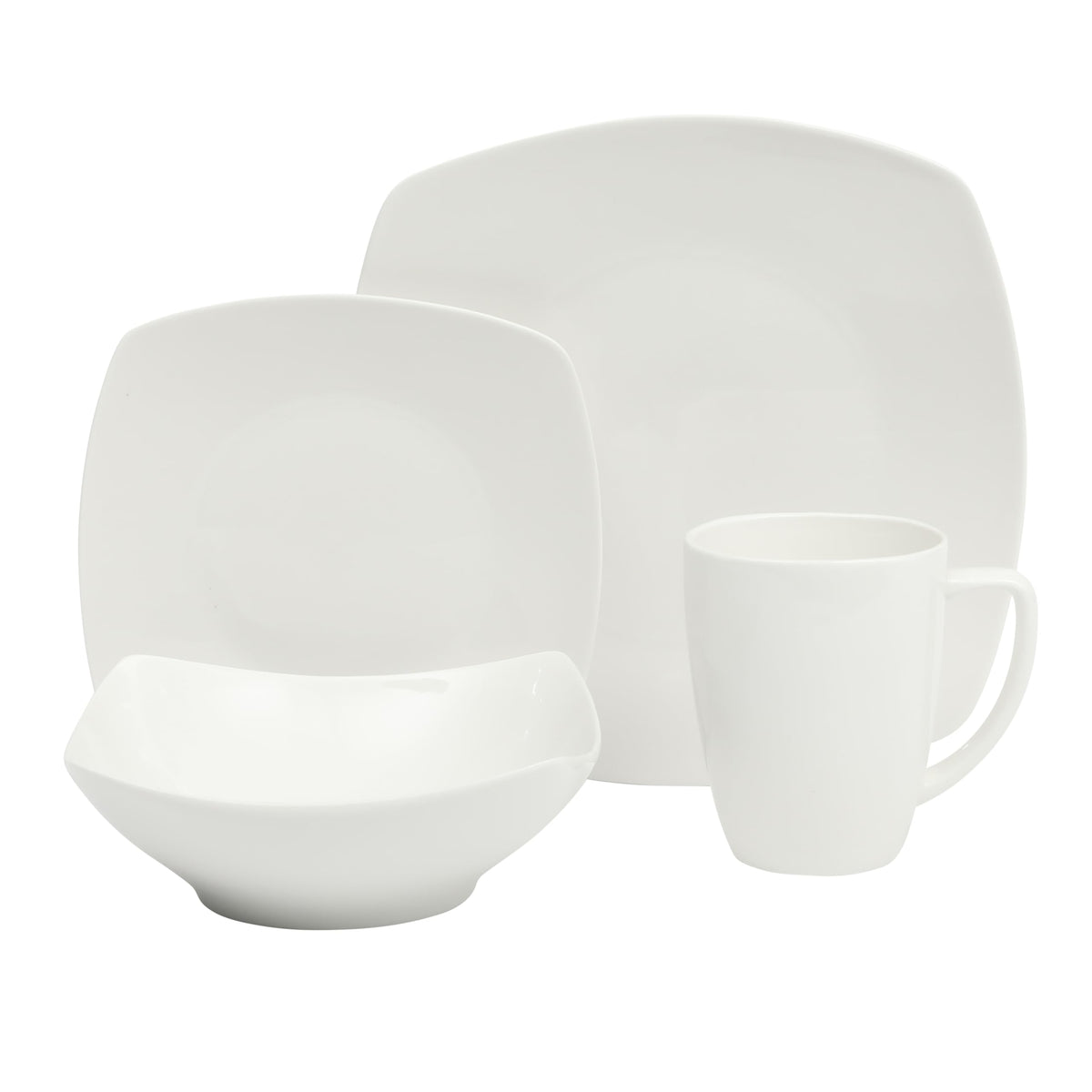 Gibson Home Zen Buffet porcelain shown as dishwasher-safe for easy cleanup.