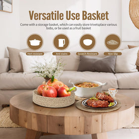 GICDSX Gardenia machine washable trivets stay durable after washing