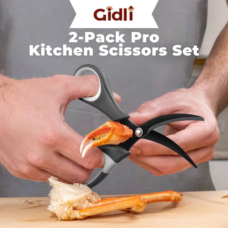Gidli heavy-duty blades maintain sharpness through many uses