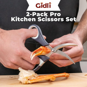 Gidli Kitchen Shears are dishwasher-safe for easy cleanup